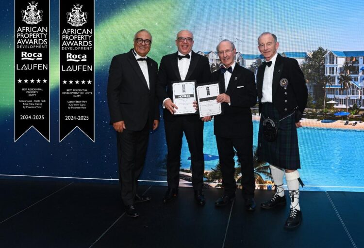 ماونتن ڤيو تحصد جائزتين ضمن احتفالية African Property Awards  وتترشح لتصفيات الجوائز العالمية