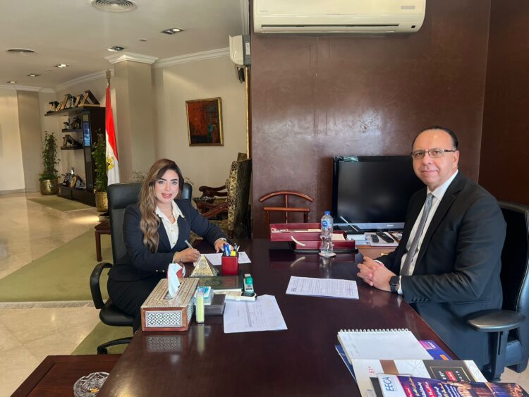 هيئة المعارض توقع بروتوكول تعاون مع مذيعة ومقدمة «برنامج هنا الجمهورية الجديدة» على قناة النهار