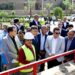 وزير الإسكان ومحافظ الجيزة يقومان بزيارة مفاجئة لمتابعة سير العمل بمحطة رفع صرف صحى الهرم الحلزونية