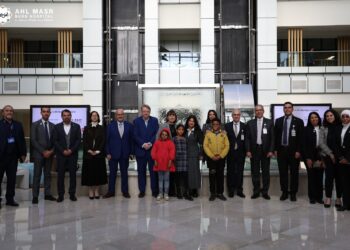 وفد من الأمم المتحدة في مصر يزور مستشفى “حروق أهل مصر