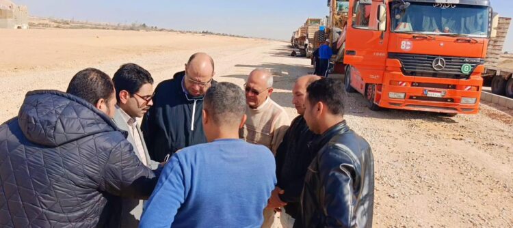 رئيس جهاز العبور الجديدة يتفقد مشروع الحلول العاجلة لتغذية المجاورات المستهدفة بالمياه بمنطقة الأمل”سابقاً