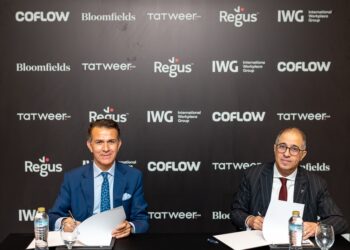 تطوير مصر تتعاون مع IWG لإدارة وتشغيل أول مكاتب مجهزة بخدمات متكاملة في مصر ضمن “كوفلو” في “بلومفيلدز” تحت علامة Regus