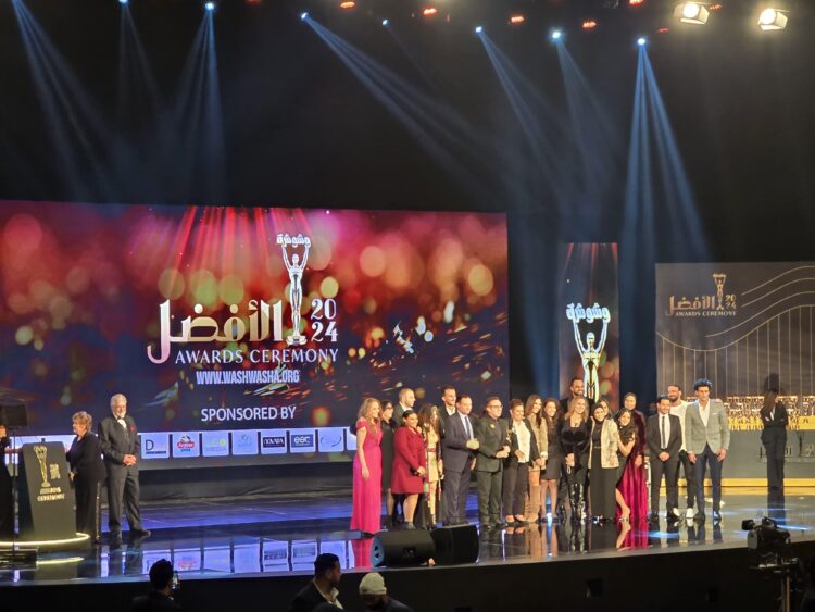 وشوشة والنهار تكرّمان نجوم الفن والرياضة في حفل توزيع جوائز الأفضل لعام 2024