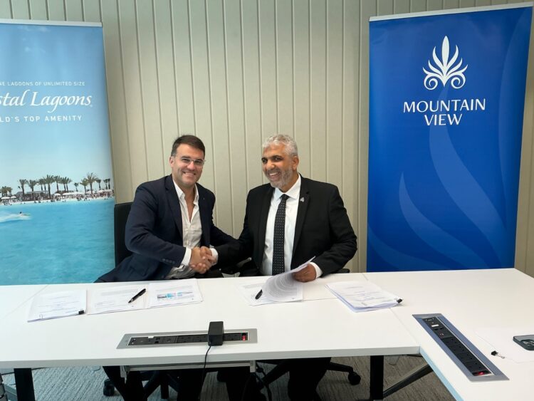 ماونتن ڤيو وكريستال لاجونز يوقعان شراكة استراتيجية بإجمالي استثمارات 5 مليارات جنيه لإنشاء بحيرات داخل مجتمعات ماونتن ڤيو