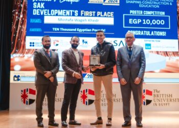 شركةSAK تشارك فى فعاليات مسابقة Digcon ” ” التى تنظمها كلية الهندسة بالجامعة البريطانية فى مصر