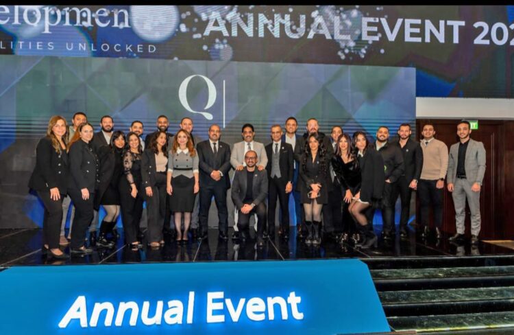 كيو للتطوير العقاري تعقد لقائها السنوي للأحتفال  بأنجازاتها وتكشف عن خططها التوسعية المستقبلية