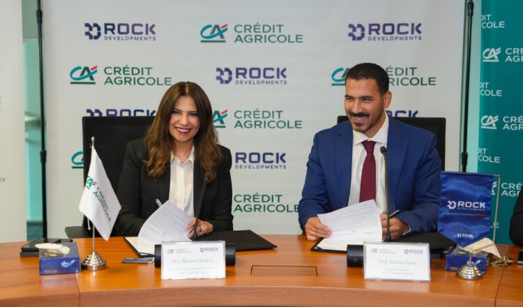 شركة «Rock Developments» توقع بروتوكول مع بنك « Crédit Agricole Egypt» لتمويل عملائها حتى 15 عاما