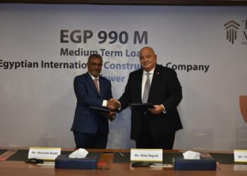 Egyptian International Construction Company and Taj Misr Developments Signs EGP 990mn Medium-Term Loan with SAIB Bank 1 Egyptian International Construction Company and Taj Misr Developments Signs EGP 990mn Medium-Term Loan with SAIB Bank