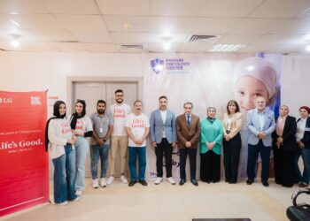 Under the slogan “Life’s Good”, LG Egypt provides maintenance services for air purifiers at Fayoum Oncology Center