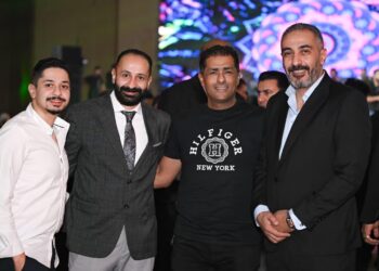 بالصور .. هشام خرما والثنائي "أريوس" الأمريكي يشعلون حفل إطلاق مشروع"نجم" وسط أجواء عالمية 8 بالصور .. هشام خرما والثنائي  “أريوس” الأمريكي يشعلون حفل إطلاق مشروع”نجم” وسط أجواء عالمية