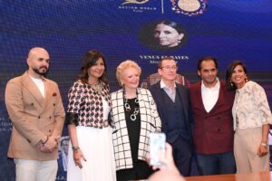 بالصوراطلاق فعاليات "مانحي الامل" بمتحف الحضارة بحضور اميرة الصقليتين وزوجة وزير الخارجية ونبيلة مكرم ومشاهير 4 IMG 20251108 WA0082