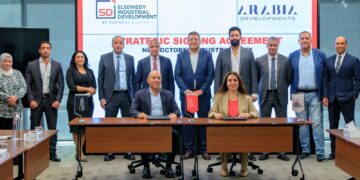 «مجموعة عربية للتنمية» توقّع اتفاقية مع «السويدي للتنمية الصناعية» لتطوير وإدارة منطقة صناعية بمدينة السادس من أكتوبر الجديدة 2 «مجموعة عربية للتنمية» توقّع اتفاقية مع «السويدي للتنمية الصناعية» لتطوير وإدارة منطقة صناعية بمدينة السادس من أكتوبر الجديدة