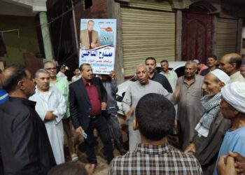 مسيرات حاشدة تدعم الدكتور ممدوح المناخلي في سباق مجلس النواب بسيدي سالم والرياض