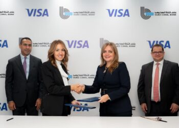 بنك قناة السويس يوقّع اتفاقية شراكة استراتيجية مع “فيزا” لدعم التحول الرقمي وتطوير حلول دفع مبتكرة