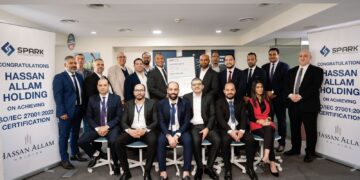 Spark Professional Services Celebrates Successful ISO 27001 Certification for Hassan Allam Holding 2 Spark Professional Services Celebrates Successful ISO 27001 Certification for Hassan Allam Holding