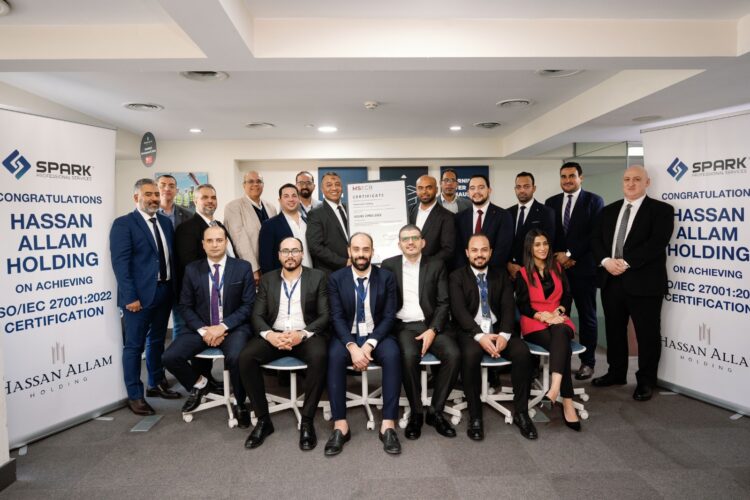 Spark Professional Services Celebrates Successful ISO 27001 Certification for Hassan Allam Holding 1 Spark Professional Services Celebrates Successful ISO 27001 Certification for Hassan Allam Holding