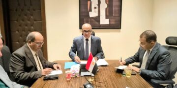 نائب وزير الإسكان يعقد اجتماعا لمتابعة الاحتياجات من الطلمبات لشركات مياه الشرب والصرف الصحي 2 نائب وزير الإسكان يعقد اجتماعا لمتابعة الاحتياجات من الطلمبات لشركات مياه الشرب والصرف الصحي