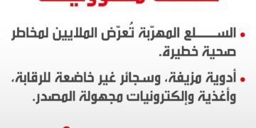 منتجات بلا هوية تعني مخاطر صحية بلا حدود