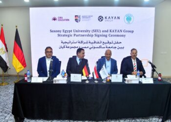 جامعة ساكسوني مصر” و”كيان” توقعان شراكة استراتيجية لتأهيل جيل جديد من مهندسي السيارات