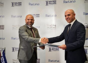 جولدن بيلرز توقّع اتفاقية مع شركة روتانا لإدارة الفنادق لتتولى إدارة وتشغيل فندق” سوار”