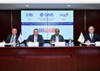 بنك QNB مصر يقود تحالفاً مصرفياً مع البنك التجاري الدولي وبنك البركة ـ مصر لتمويل شركة فليكس بي آي تي (إيجيبت) للصناعة 13 بنك QNB مصر يقود تحالفاً مصرفياً مع البنك التجاري الدولي وبنك البركة ـ مصر لتمويل شركة فليكس بي آي تي (إيجيبت) للصناعة