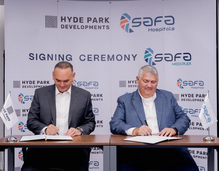 Hyde Park Developments and El Safa Hospitals Launch SAFA MEDI.PLEX to Expand Healthcare Services at Hyde Park New Cairo