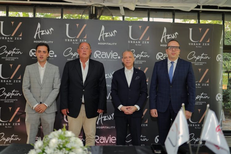 “Captain Developments” تتعاقد  مع “AZUR Hospitality” لإطلاق فندق بعلامة “Urban Zen” في مشروعها “Ravie” بالعاصمة الإدارية
