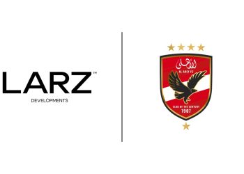 LARZ Developments” ” تراهن على قوة الرياضة وترعى مباراة ” الأهلي ” التاريخية مع نظيره الاسبانى ببرشلونة