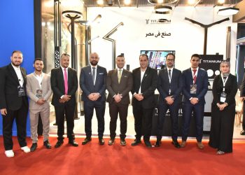 مشاركة متميزة لمصنع ” تيتانيوم ” التابع لمجموعة السلمانية بمعرض  Middle East Lighting Expo بمركز مصر للمعارض