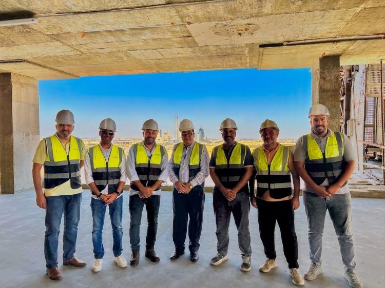 SJS, owner of Tivoli Dome brand, conducts inspection visit to OIA Towers at New Capital