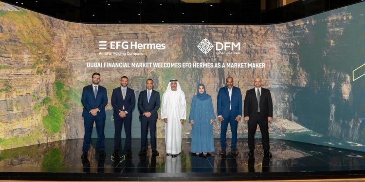 شركة EFG Hermes UAE تطلق خدمات صناعة السوق وتوفير السيولة في سوق دبي المالي