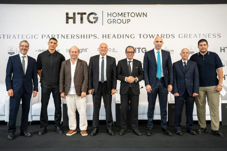 HTG – هوم تاون جروب توقع ٥ بروتوكولات تعاون استراتيجية لتعزيز جودة مشروعاتها وتطوير منظومة التشغيل والإدارة