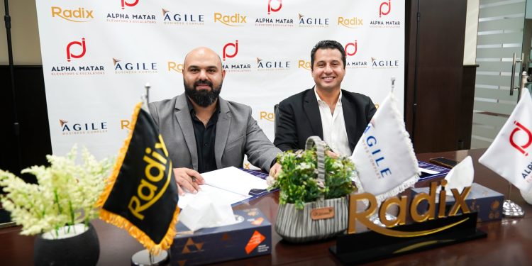 ” رادكس ” توقع بروتوكول تعاون مع ” ألفا مطر ” لتوريد المصاعد بمشروع ” Agile ” بالعاصمة الإدارية