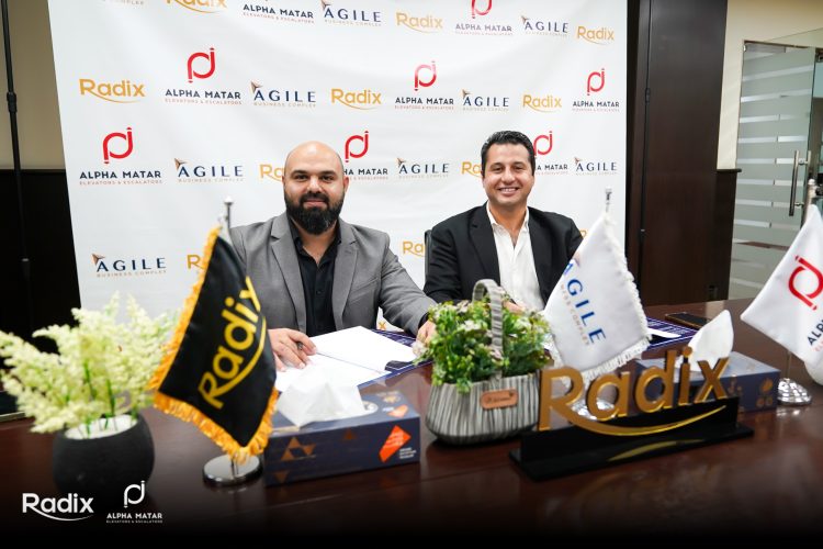 ” رادكس ” توقع بروتوكول تعاون مع ” ألفا مطر ” لتوريد المصاعد بمشروع ” Agile ” بالعاصمة الإدارية
